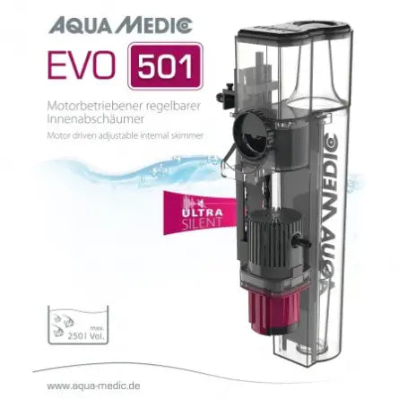 Ecumeur AQUA MEDIC EVO 501, incl. DC Runner 800