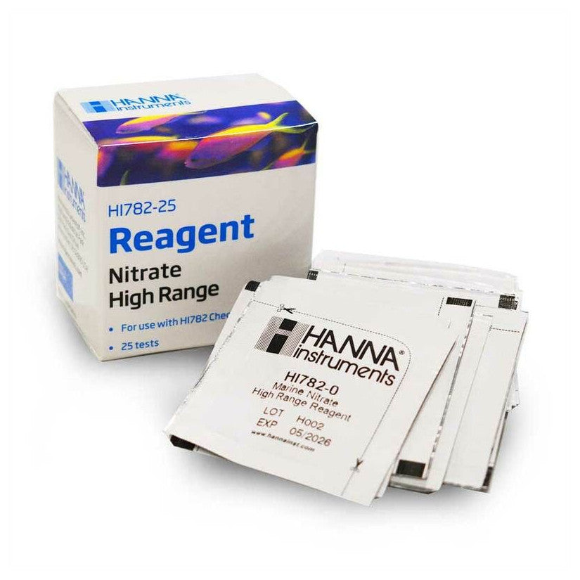 Réactifs pour nitrates HR 25 tests Hanna