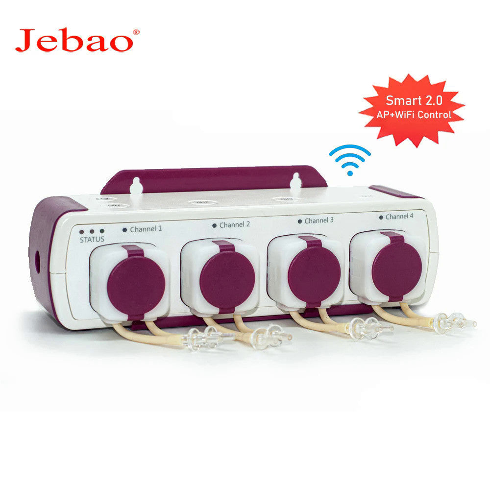 Pompe doseuse d'aquarium intelligente Jebao MD-4.4 avec contrôle Wi-Fi